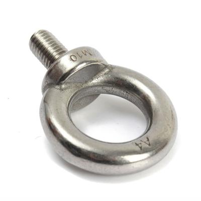 China Yacht Rigging Heavy Duty SS316 Inox M12 Stainless Steel Lifting Eye Bolt for sale