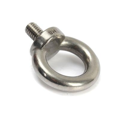 China Yacht Rigging Heavy Duty M12 17mm A2 A4 SS304 SS316 Stainless Steel Eye Bolt for sale