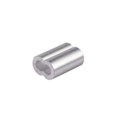 China 100PCS Ferrule , Loop Wire Rope 1/16 Aluminum Cable Crimp Sleeve For Wire Rope for sale