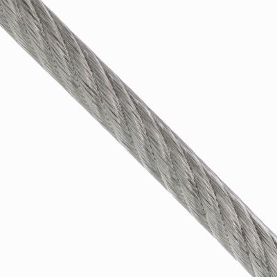 China AISI 304L 304 316 316L Steel Wire Rope 7x19 316 Stainless Steel Cable Wire Rope for sale