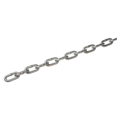 China Rigging Marine Grade Stainless Steel SS316 Lifting Link Chain DIN5665C 4MM 5MM 6MM 8MM for sale