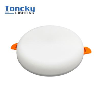 China Factory Price Modern Wholesale Down Round Recessed Frameless Smart Panel Light , Panel Light for sale