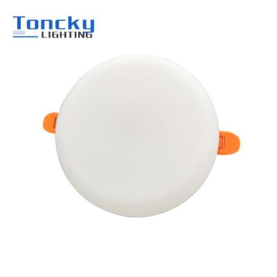 China Henbon Modern High Chip Pc Round Square Indoor Frameless 9w led panel light Frameless, 9w panel light, Commerical led panel light for sale