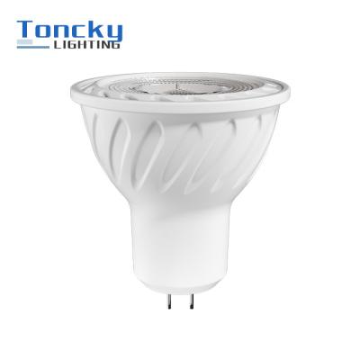 China Plastic spot light ceiling GU5.3 GU10 MR16 downlight lamp bulb for sale