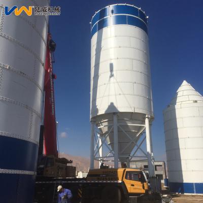 China 30T-3000T Plant Carbon Steel Silo With Painted Interior For Storing Plastic Particle for sale