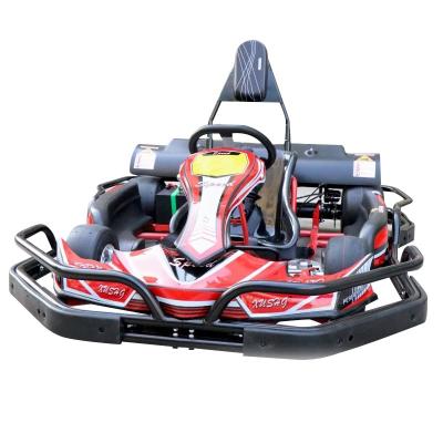 China Over 5 years of hot selling custom cheap adult go kart racing go kart adult mechanical go kart brake+electronic power-up system for sale