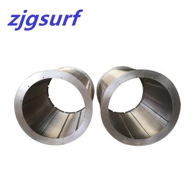 China Hotels Stainless Steel Wedge Wire Screw Press Screenfor Equipment for sale