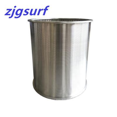 China Hotels Stainless Steel Wedge Wire Screen Tube /filter Meshes / Filter Screen for sale