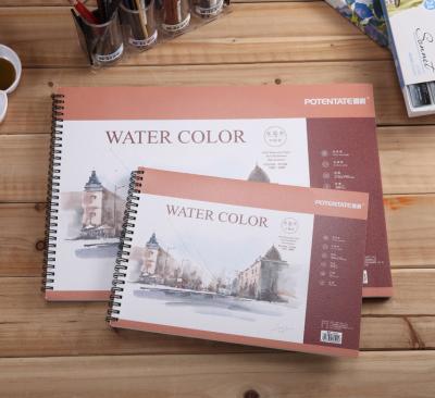 China Water Color Paint Potentate A3 Artist Painting Drawing Watercolor Paper Pad 24sheets Cold Press for sale