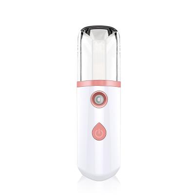 China Mister Portable Mini Face Mist Handy Sprayer Cheapest Portable Nano Spray Moisturizer Facial Cool Facial Steamer for sale