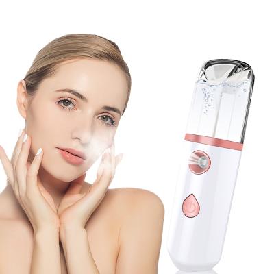 China Dropshipping Factory Car Mini Moisturizer Office Facial Atomizer Rechargeable Mist Spray Nano Spray For Home Use for sale