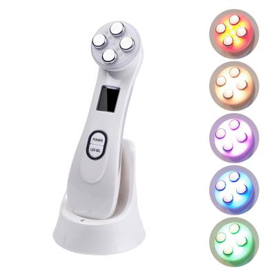 China Face Lift RF EMS Wrinkle Remover Beauty Care Lifting Face Whitening Device Electroporation Machine RF Face Massager for sale