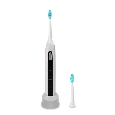 China Foldable OEM Private Label Customized Electric Toothbrush Adult Replaceable Head Waterproof Ultrasonic Toothbrush for sale