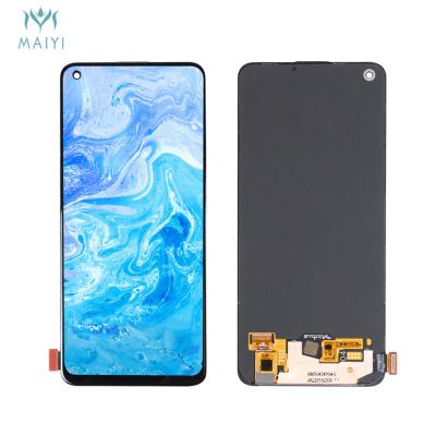 China For oppo reno5 5G Oled For Oppo Reno5 Cph2145 Cph2159 LCD Display Touch Screen Digitizer Assembly For Oppo Reno 5 4G 5g Display for sale