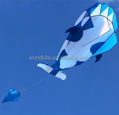 China Chinese factory new style child whale nylon kite, easy soft kite for sale