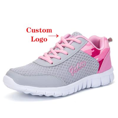 China CUSHIONING fashion fly to weave breathable upper shoes women sports running 2022 casual walking shoes women sneakers ladies for sale