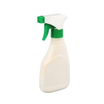 China 28/400 HDPE 300ml Recycling Spray Bottle Spout Kitchen Bottle Tigger Water Spray Detergent Mist Bottle for sale