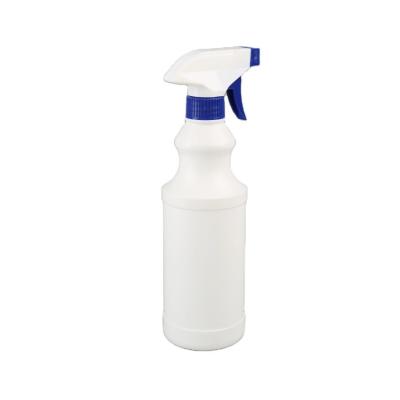 China 28/400 White HDPE Product Care Spray Bottle Empty 500ml Sprayer Bottles Liquid Trigger Spray Bottles for sale