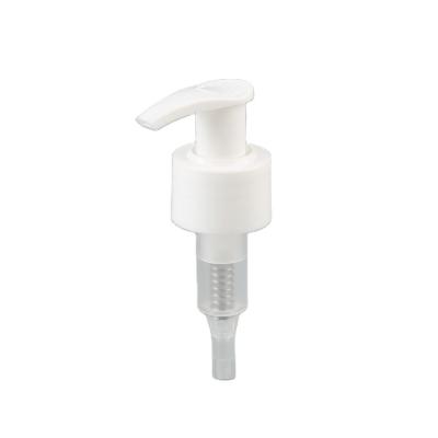 China 1.9Â ± 0.3ml/T 2022 Promotional High Quality White Cosmetic Lotion PP Press Pump Sub-bottling Head for sale