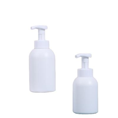 China 42/410 Customized Wholesale Good Quality 350ml White Foam Bottle HDPE Foam Bottle for sale