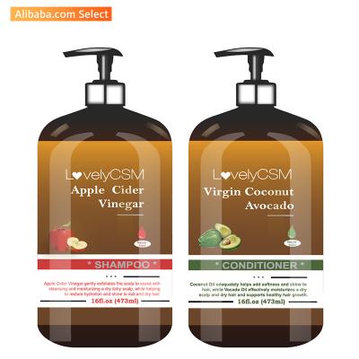 China Natural Hair Care Color-Protecting Shampoo & Conditioner Gentle & Nourishing Set for sale