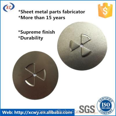 China Auto Parts Custom Structural Steel Fabrication Stainless Steel Metal Blank Disc for sale