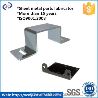 China Custom power accessoies metal fabrication metal brackets for u-shape wood rack for sale