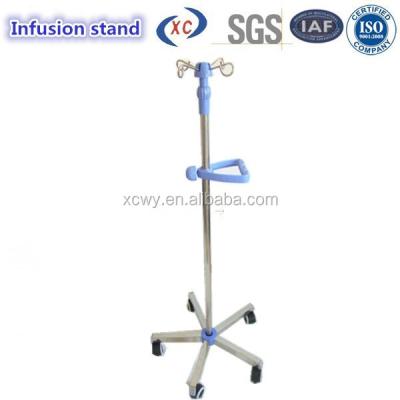 China ISO Certificate Folded Hospital Drip Rack Infusion Equipment for sale