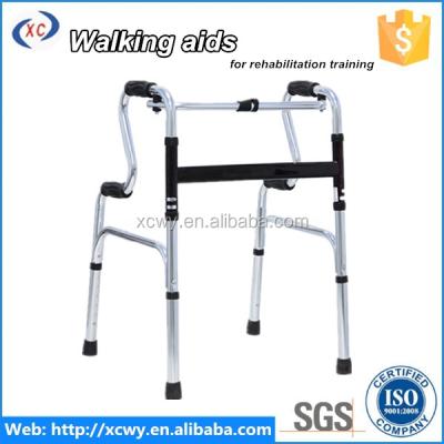 China Aluminum Alloy Rehabilitation Standing Frame Walking Aids For Handicapped for sale