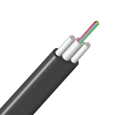 China Used in antenna and conduit wiring. Duct Interfaces Cable GYFXTCBY 4 Core Multimode Fiber Optic Cable for sale