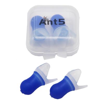 China ANT5PPE Reusable Free Sample Industrial Use Silicone Earplugs With Custom Color for sale