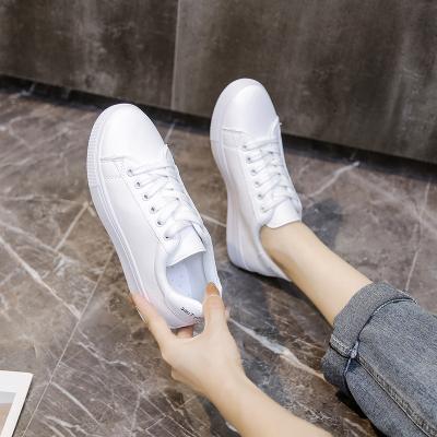 China Cushioning Most Popular New Arrivals PU Breathable Unisex Upper White Women Sneakers Custom Made Shoes For Women for sale