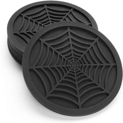 China Sustainable Silicone Silicone Coaster Cup Mold Eco - Friendly Cup Holder for sale