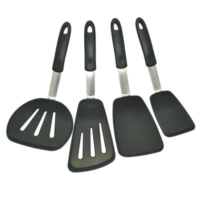 China Sustainable Silicone Spatulas For Kitchen Cookware Non Stick Set for sale