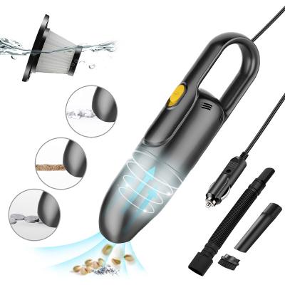 China New Wholesale High Power Mini Size 12V China-chic Car Wash Vacuum Cleaners Auto Handheld Car Vacuum Cleaner For Car Cleaner for sale