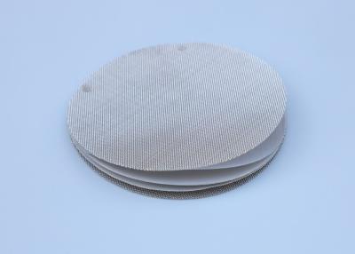 China Punktschweissen-Edelstahl-Filter-Draht Mesh Extruder Filter Screen Disc SS316L zu verkaufen