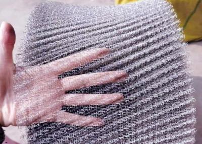 China 3mm Knitted Wire Mesh High Performance Effective 76 Filtration for sale