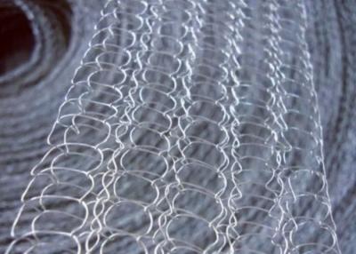 China 201 Stainless Steel Knitted Wire Mesh Fabricated As Flat Pads And Cylindrical Filters for sale