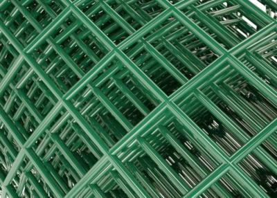 China Green 25m Pvc Coated Wire Mesh Rolls Hardware Cloth With Straight Edge For Fences zu verkaufen