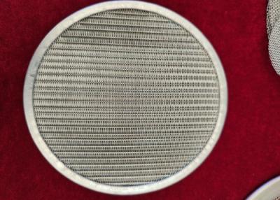 China Circle Features High Strength Filter Screen Mesh Long Lasting Te koop