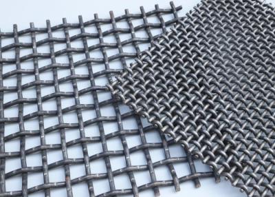 China High Tensile Spring Steel Woven Wire Mesh Screen For 30° 180° Hook Type And Long Slot zu verkaufen