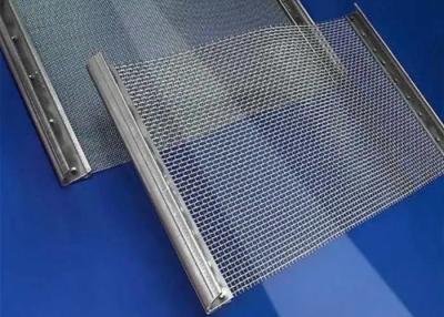 China Long Slot High Carbon Steel Mesh Manganese Steel And Stainless Steel Vibrating Screen Mesh For High Wear Resistance en venta