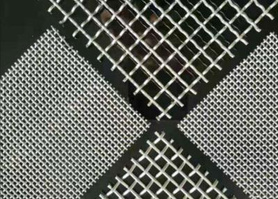 China Heavy Duty Abrasion Resistant Steel Woven Wire Mesh Screen With Long Service Life zu verkaufen