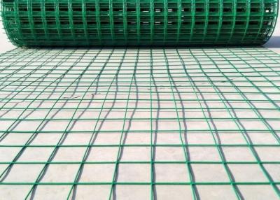 China Anti Rust Green Black Blue Welded Wire Mesh For Garden / Stadium Fencing zu verkaufen