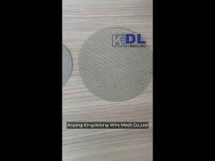 high tensile spring steel woven wire mesh screen for 30° 180° hook type and long slot