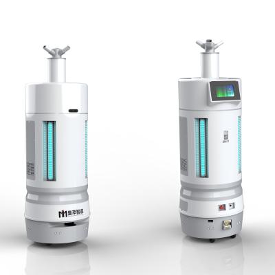 China Mobile UV-C Disinfection and Atomization Disinfection Robot for sale