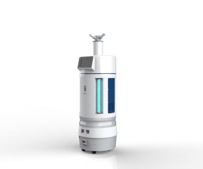 China 2021 App Remote Operation Spray Disinfection Robot Machine Disinfection Spray Sterilization Robot for sale