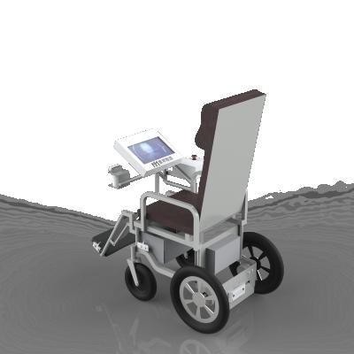 China Navigation Electric Wheelchair Automatic And Manual Power Wheelchair for sale