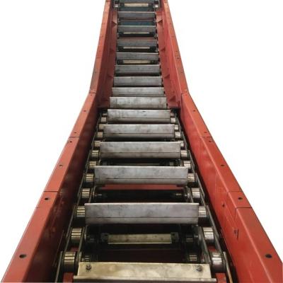 China Heat Resistant Inclined 304 Stainless Steel Coal Drag Scraper Chain Conveyor For Power Plant for sale