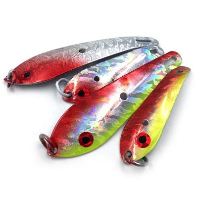 China Trolling Lure 57mm, 83mm, 91mm, 105mm, 130mm, 140mm, 155mm Hot Sale Boat Metal Spoon Seawater Sea Fishing Trolling Lure For Saltwater Fishing sea ​​boat sea for sale